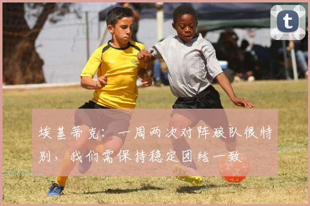 埃基蒂克：一周两次对阵狼队很特别，我们需保持稳定团结一致