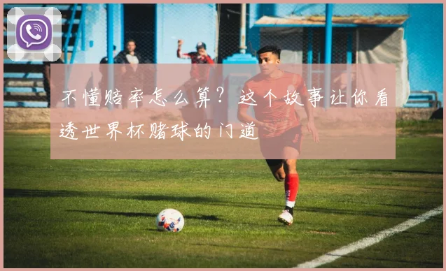 不懂赔率怎么算？这个故事让你看透世界杯赌球的门道